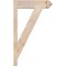 Ekena Millwork Traditional Smooth Arts and Crafts Outlooker, Douglas Fir, 5 1/2"W x 18"D x 30"H OUT06X18X30TRA03SDF - alternate 4